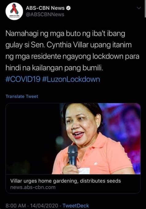 Cynthia Villar bagong reyna ng memes .